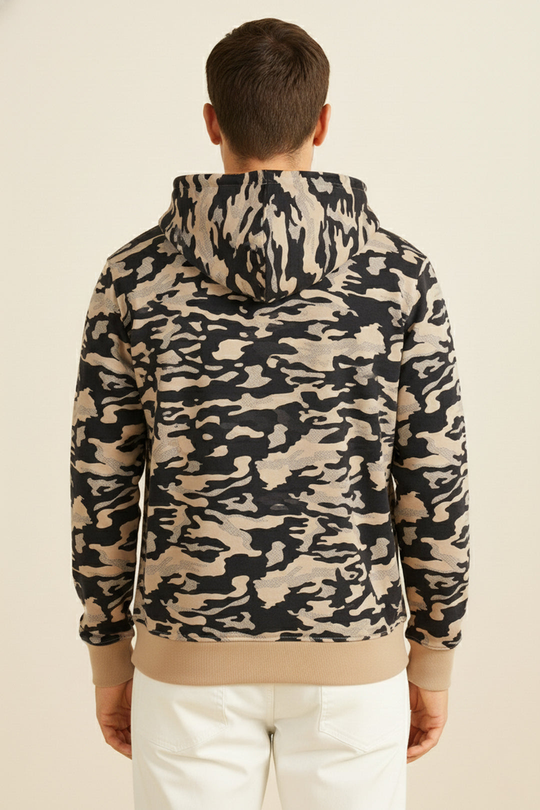 Nomad & Black Camo Zipper Hoodie - W23 - MH0066R
