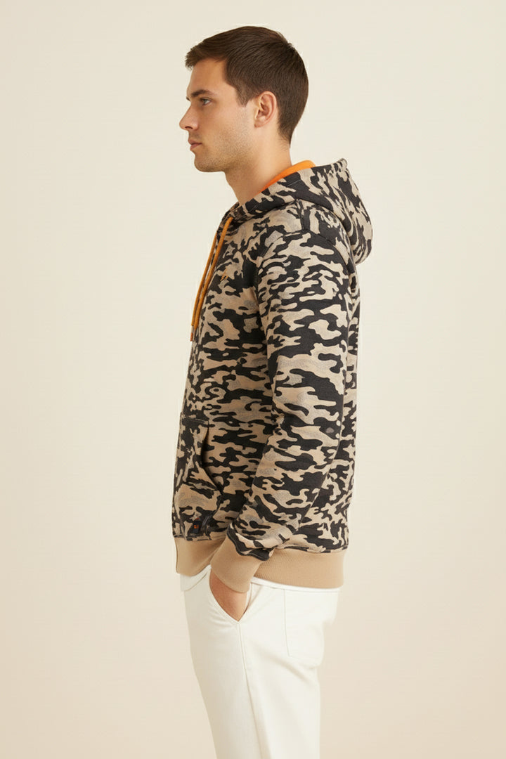 Nomad & Black Camo Zipper Hoodie - W23 - MH0066R