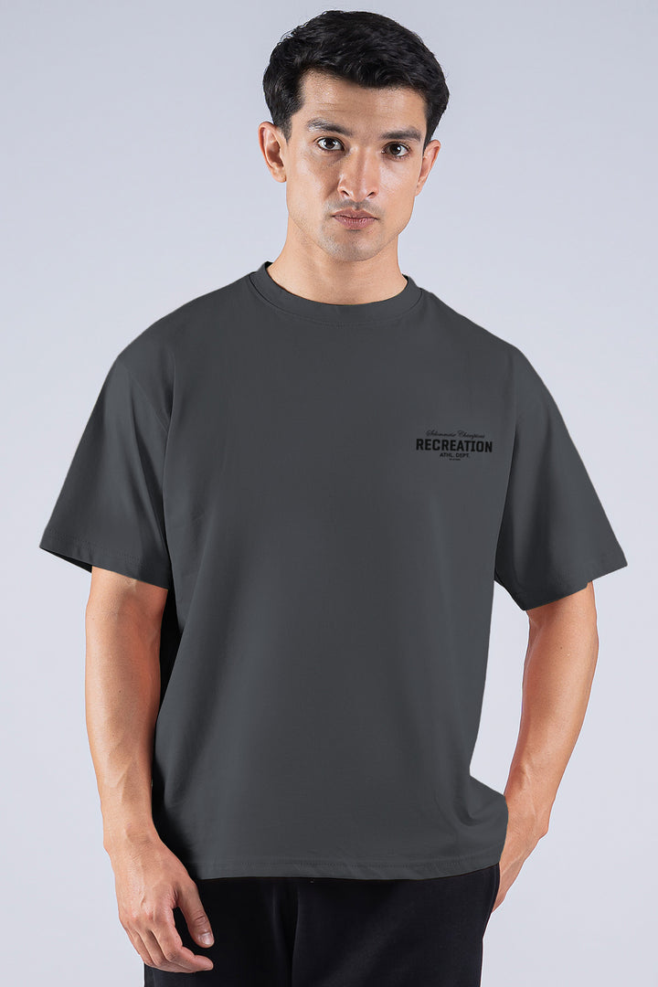 SCLO MMXIX Champions Oversized Graphic T-Shirt – Grey - S26 - MT0510R