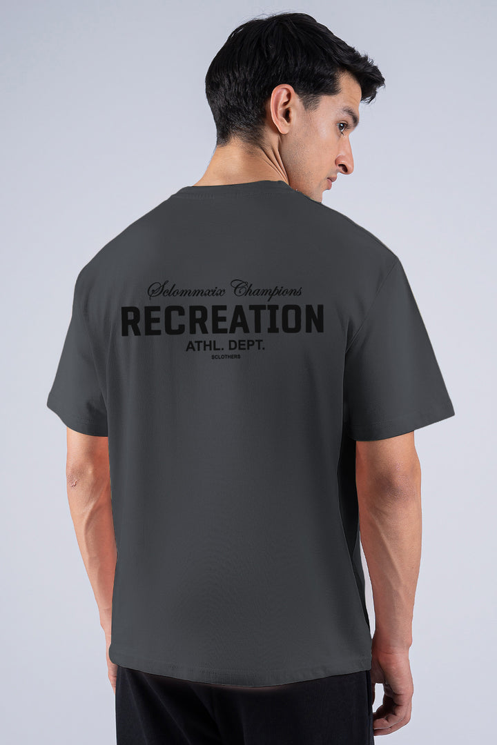 SCLO MMXIX Champions Oversized Graphic T-Shirt – Grey - S26 - MT0510R