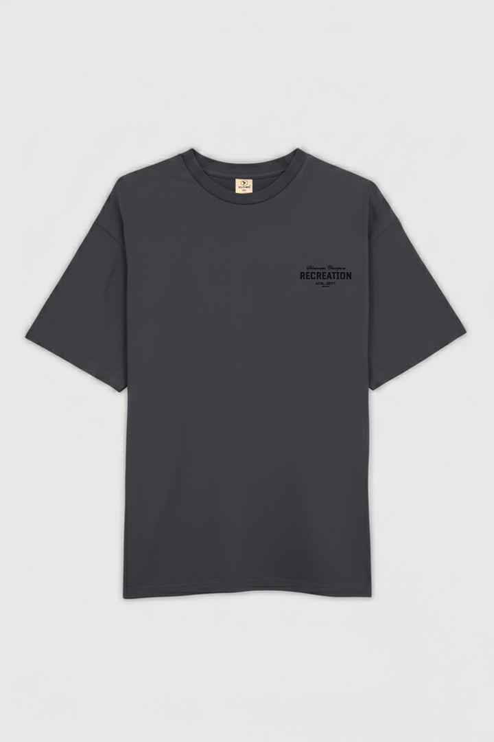 SCLO MMXIX Champions Oversized Graphic T-Shirt – Grey - S26 - MT0510R