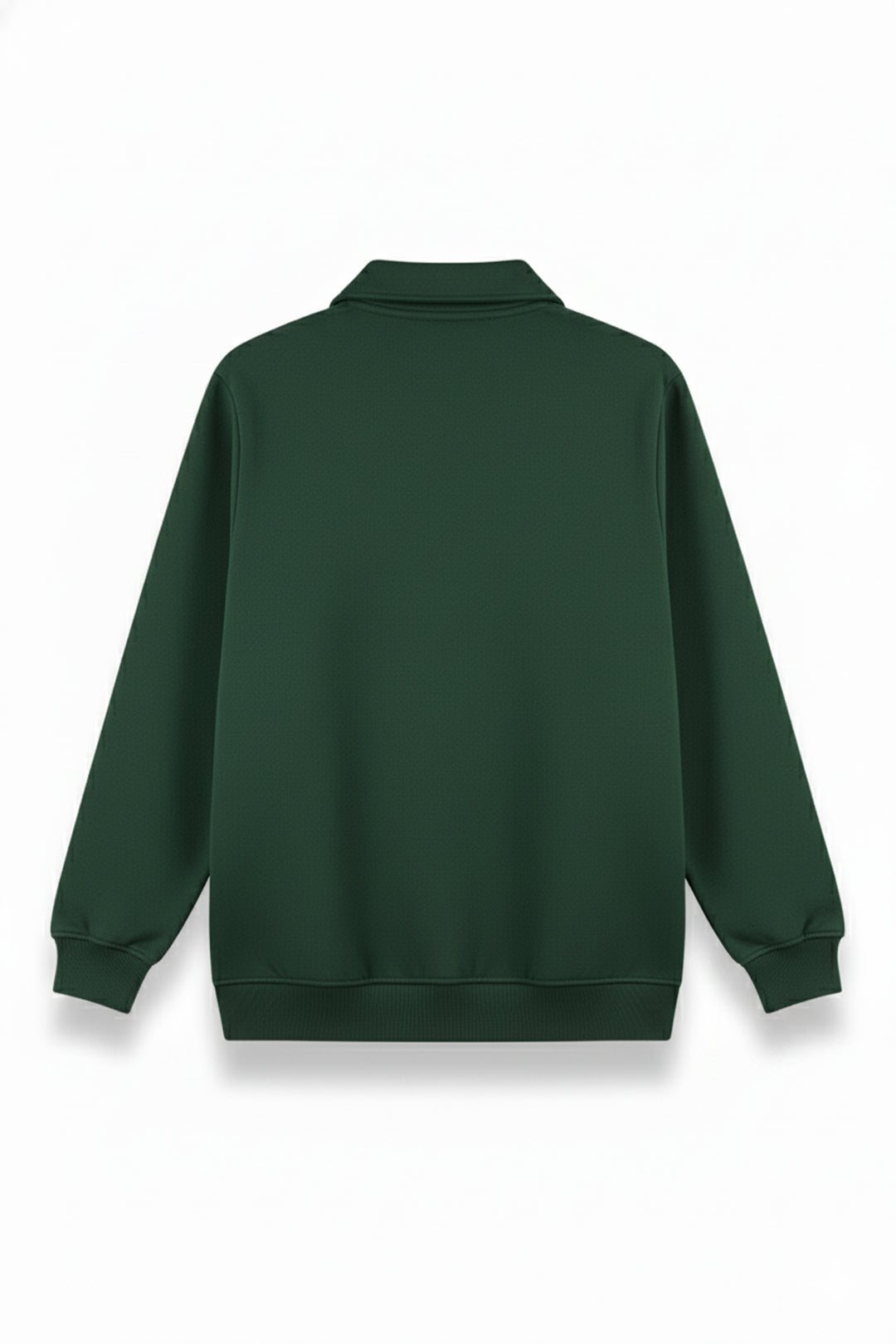 Caribbean Green Quarter Zip Sweatshirt - W25 - MSW104R