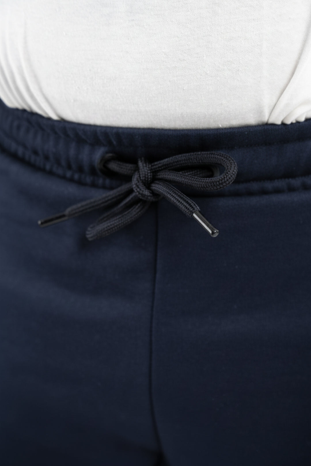 Premium French Terry Cargo Shorts - Navy (Plus Size) - S25 - MSH046P