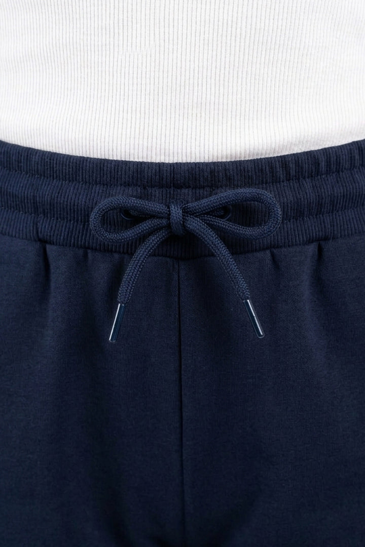 Navy Terry Shorts (Plus Size) - S26 - MSH055P
