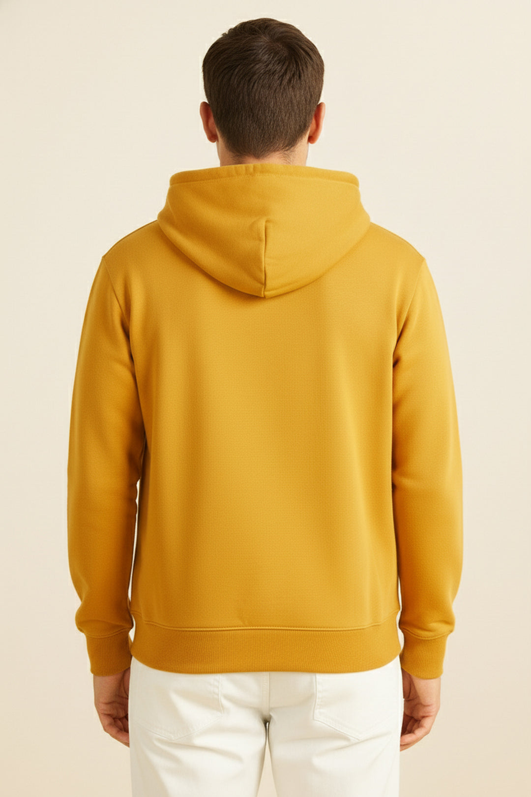 Mineral Yellow Relaxed Fit  Zip Through hoodie - S24 - UH0019R
