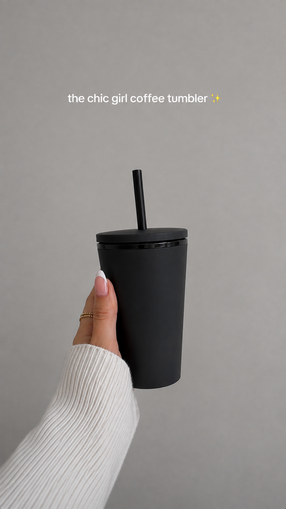 Double Layer Straw Coffee Cup - S24 - BT0013R