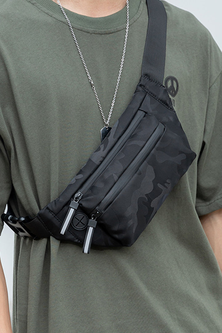 Men's Sporty Camouflage Crossbody Bag  - S25 - MHB012