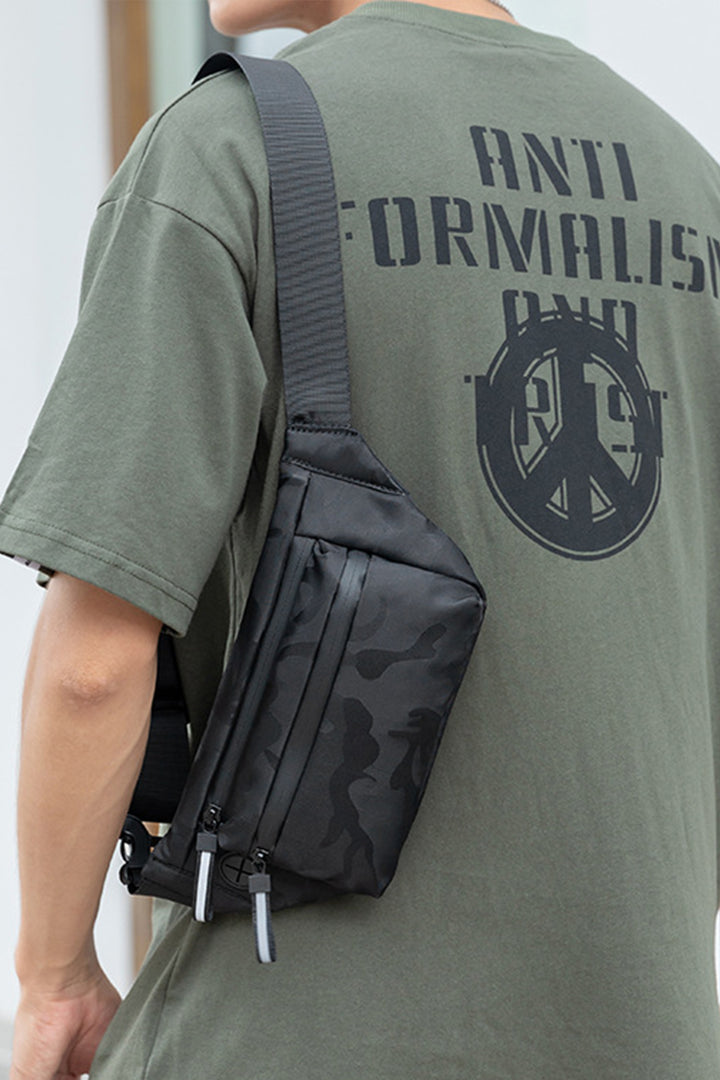 Men's Sporty Camouflage Crossbody Bag  - S25 - MHB012