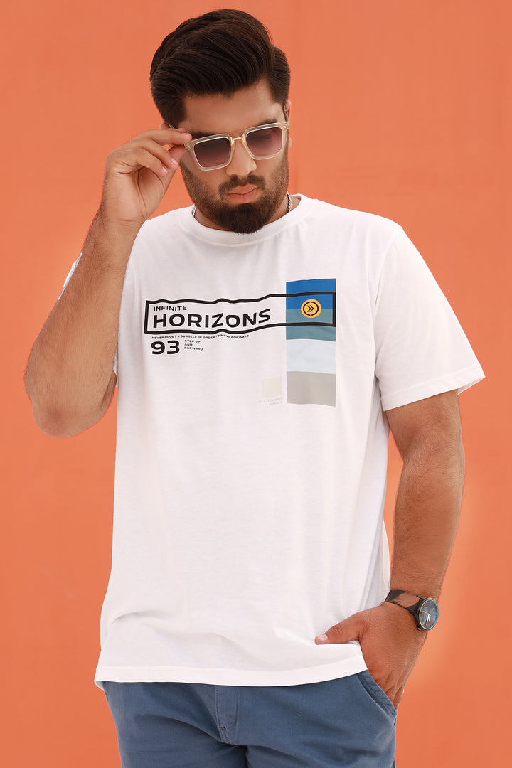 Infinite Horizons Graphic T-Shirt (Plus Size) - S22 - MT0191P