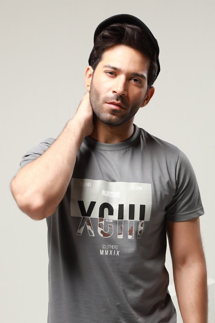 Grey 93 Camo T-Shirt - P21 - MT0082R