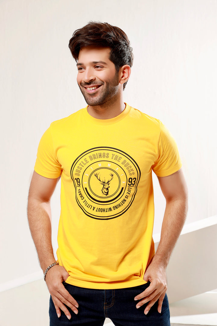 Bustle Yellow T-Shirt - P21 - MT0014R