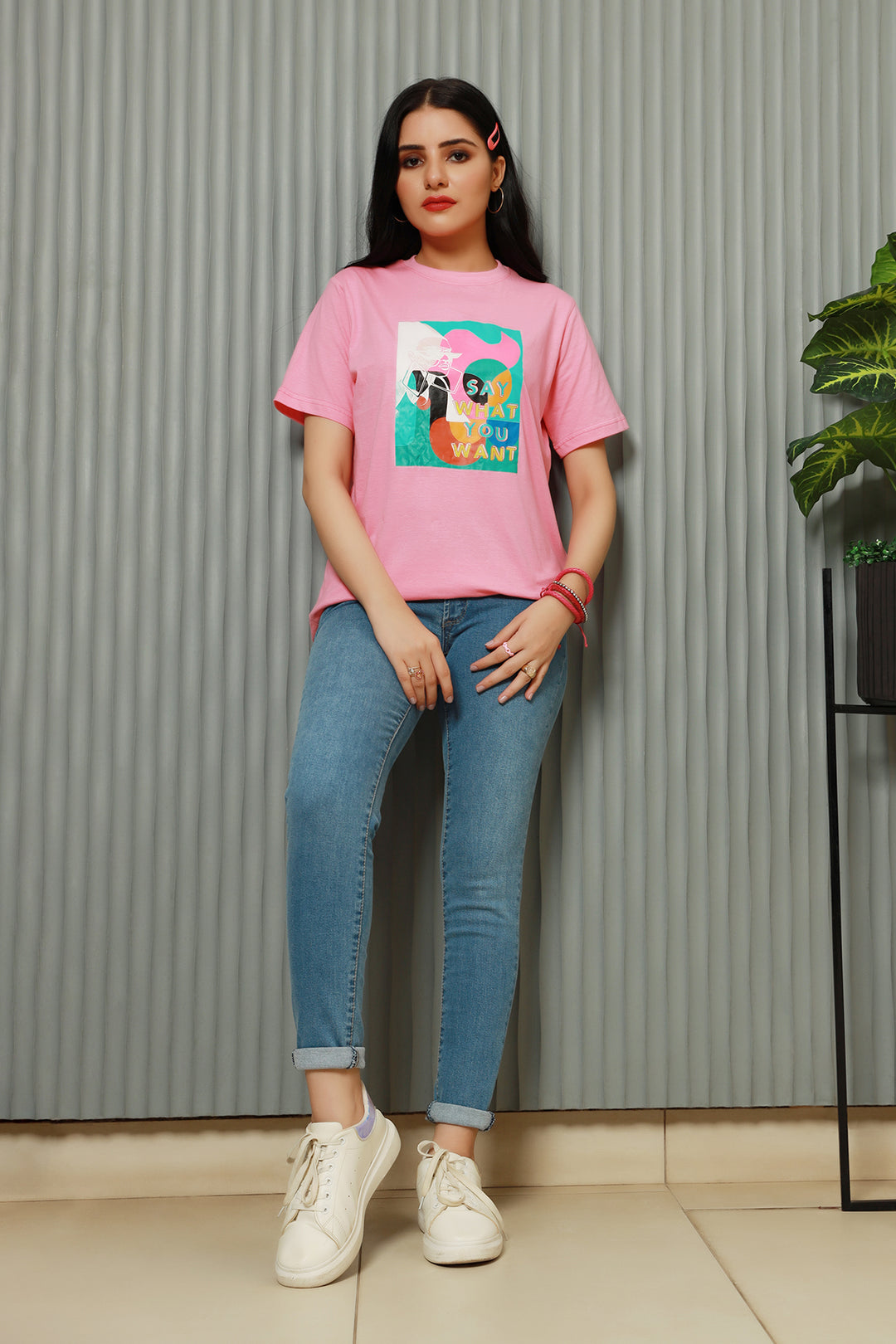 Women Graphic T-shirt Online Pakistan