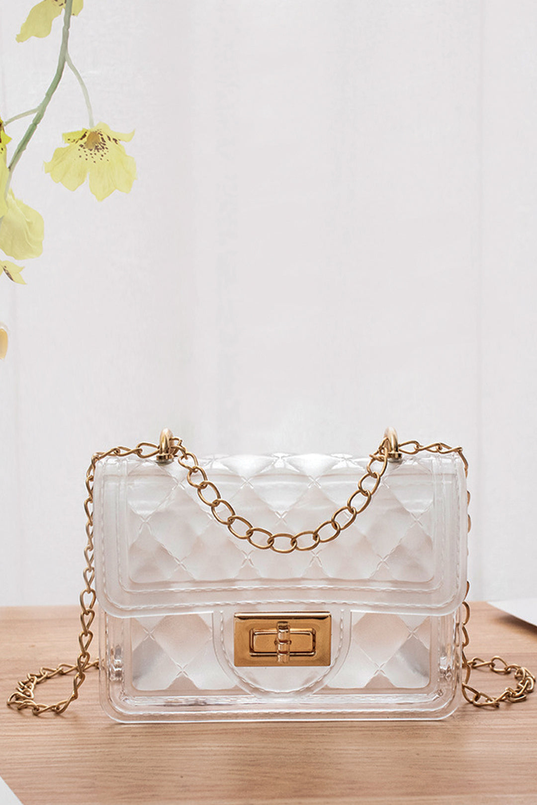 White Pearl Handbag - S22 - WHB0037
