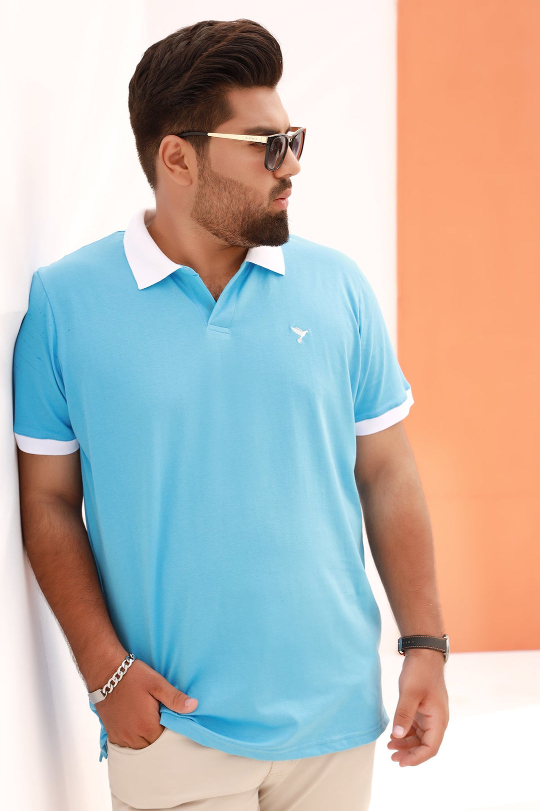 Mens Embroidered Polo Shirt Online Pakistan