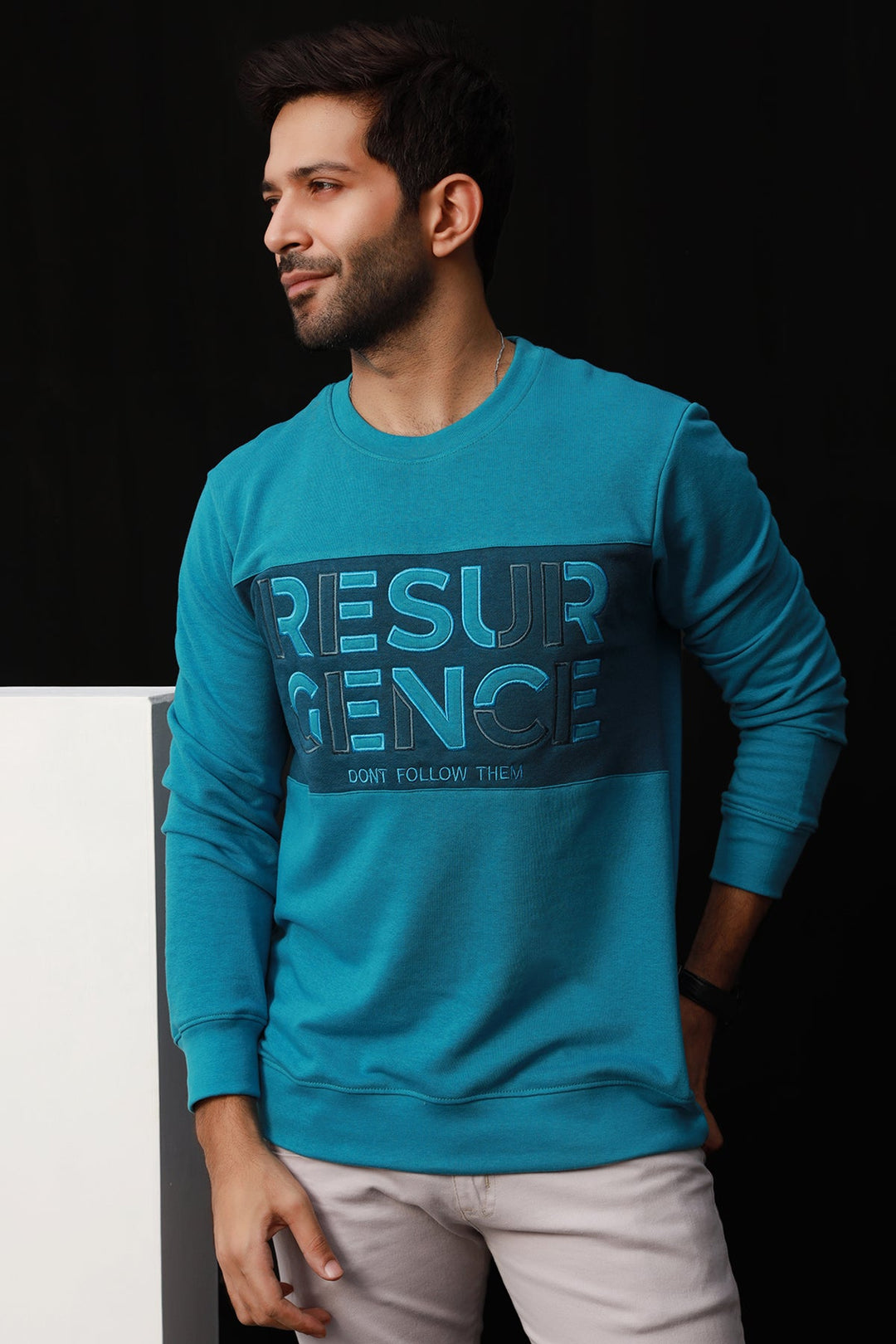Resurgence Applique Printed Sweatshirt