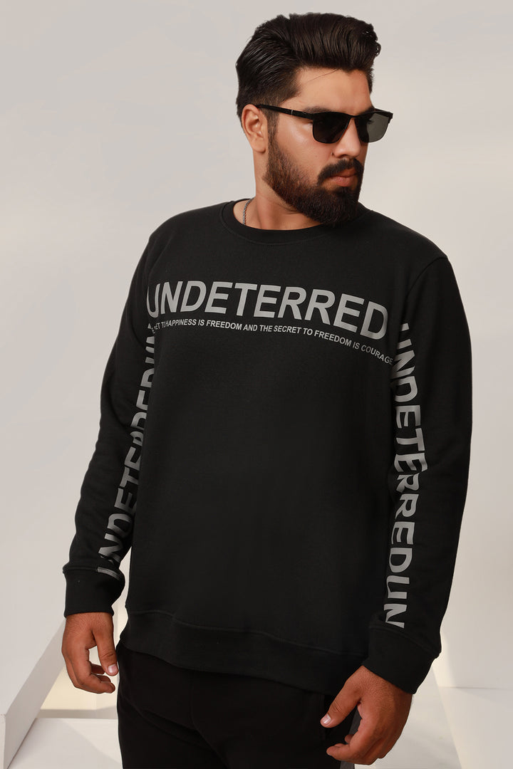 Reflector Print Sweatshirt Plus Size Online in Pakistan