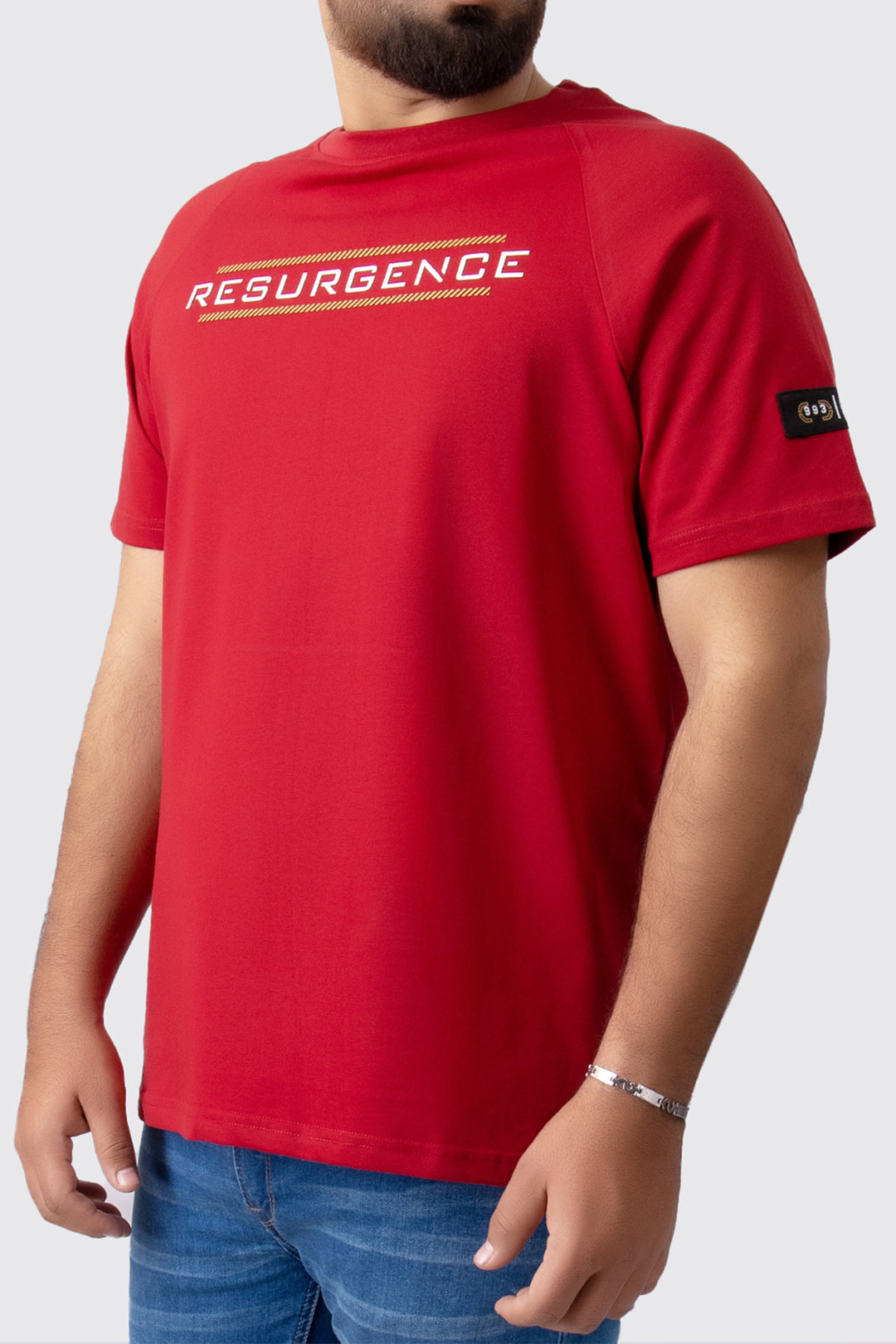 Resurgence Maroon Graphic T-Shirt - A23 - MT0285R