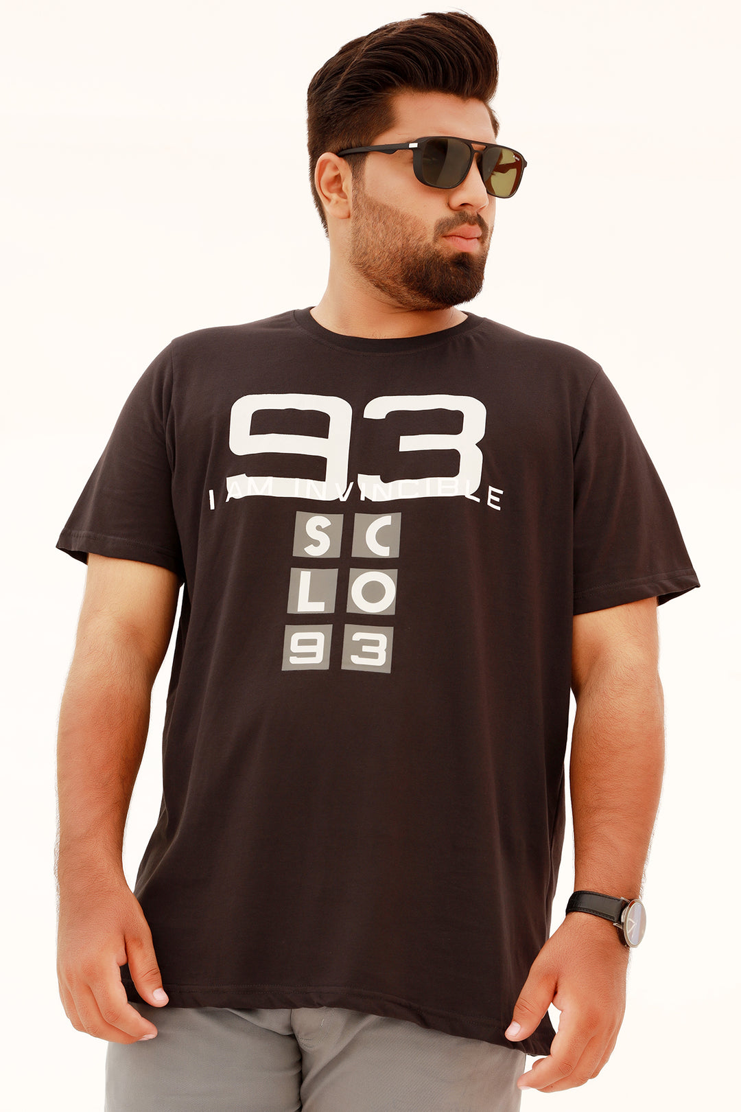 Invincible Graphic T-Shirt (Plus Size) - S22 - MT0149P