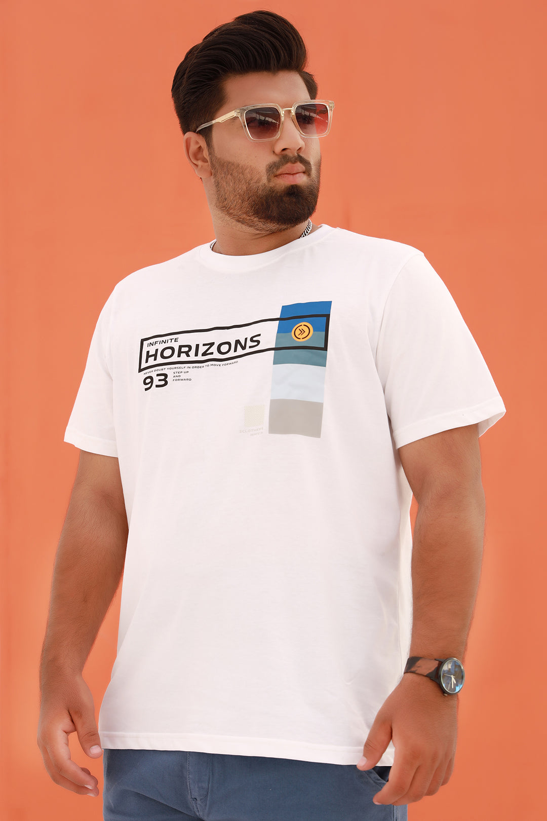 Infinite Horizons Graphic T-Shirt (Plus Size) - S22 - MT0191P