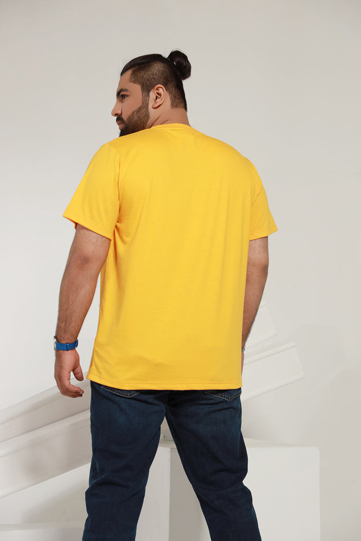 Bustle Yellow T-Shirt (Plus Size) - P21 - MT0014P