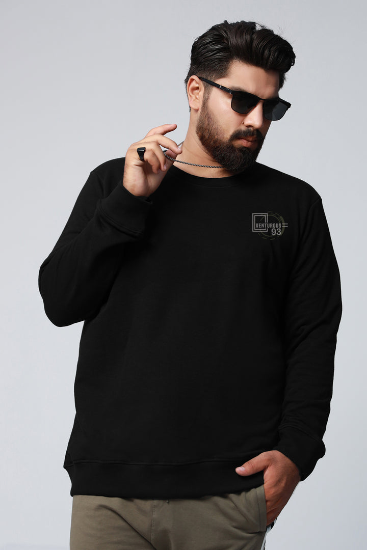 Graphic Black Sweatshirt