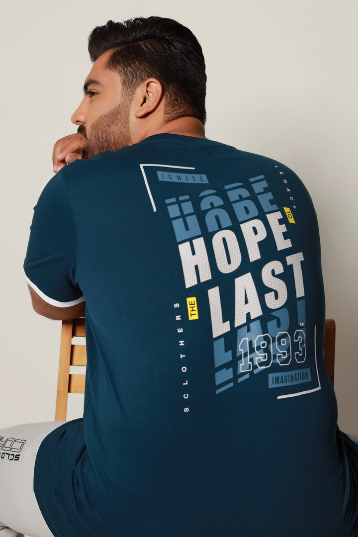 Hope to the Last Graphic T-Shirt (Plus Size) - A23 - MT0292P