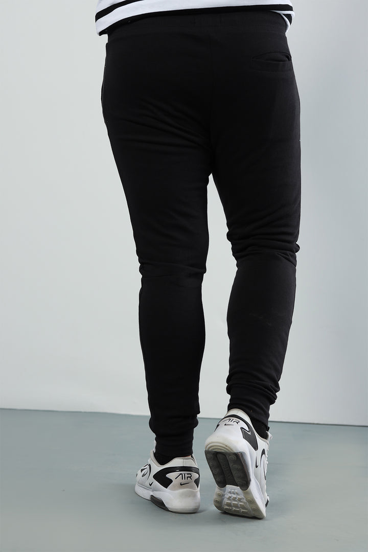 Rave Basic Black Jog Pants (Plus Size) - P22 - MTR032P