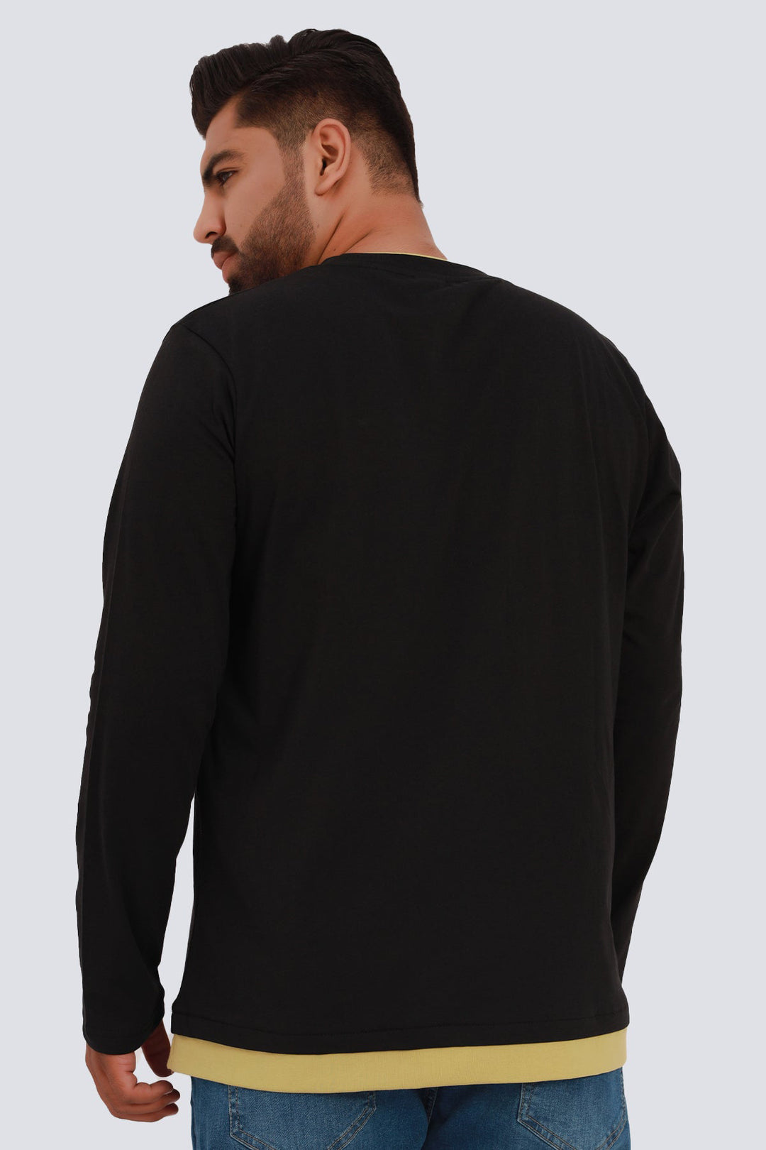 Significant Black & Olive T-Shirt Plus Size