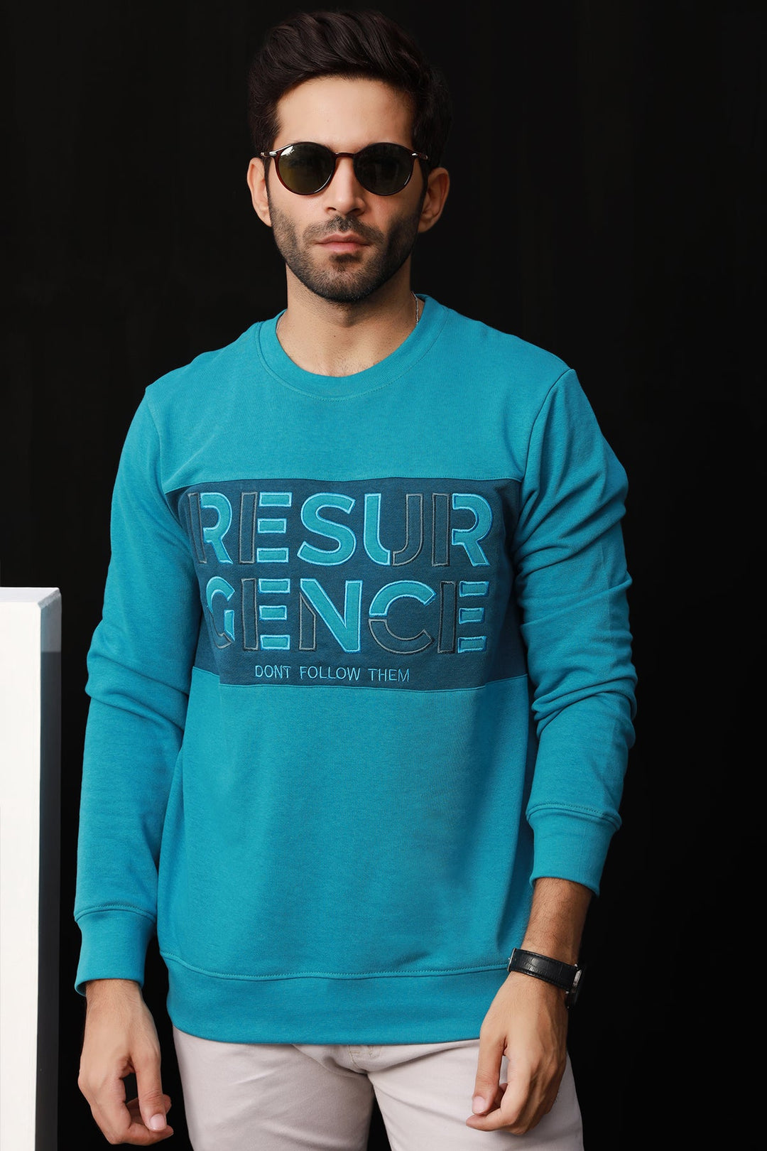 Resurgence Applique Printed Sweatshirt