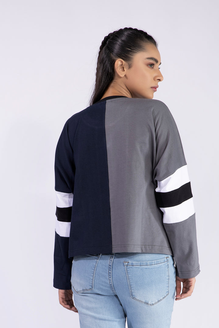 Varsity Striped Crop Top - W21 - WT00038