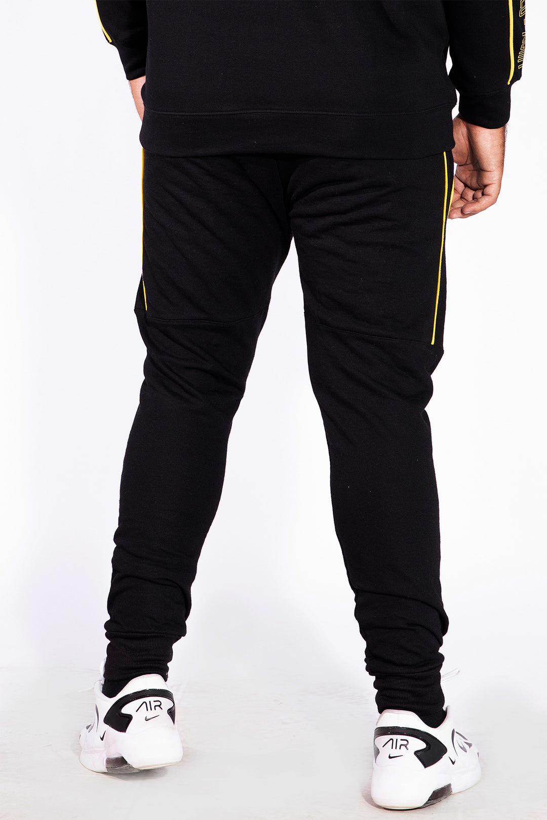 Liminal Black Jog Pants (Plus Size)  - W21 - MTR026P