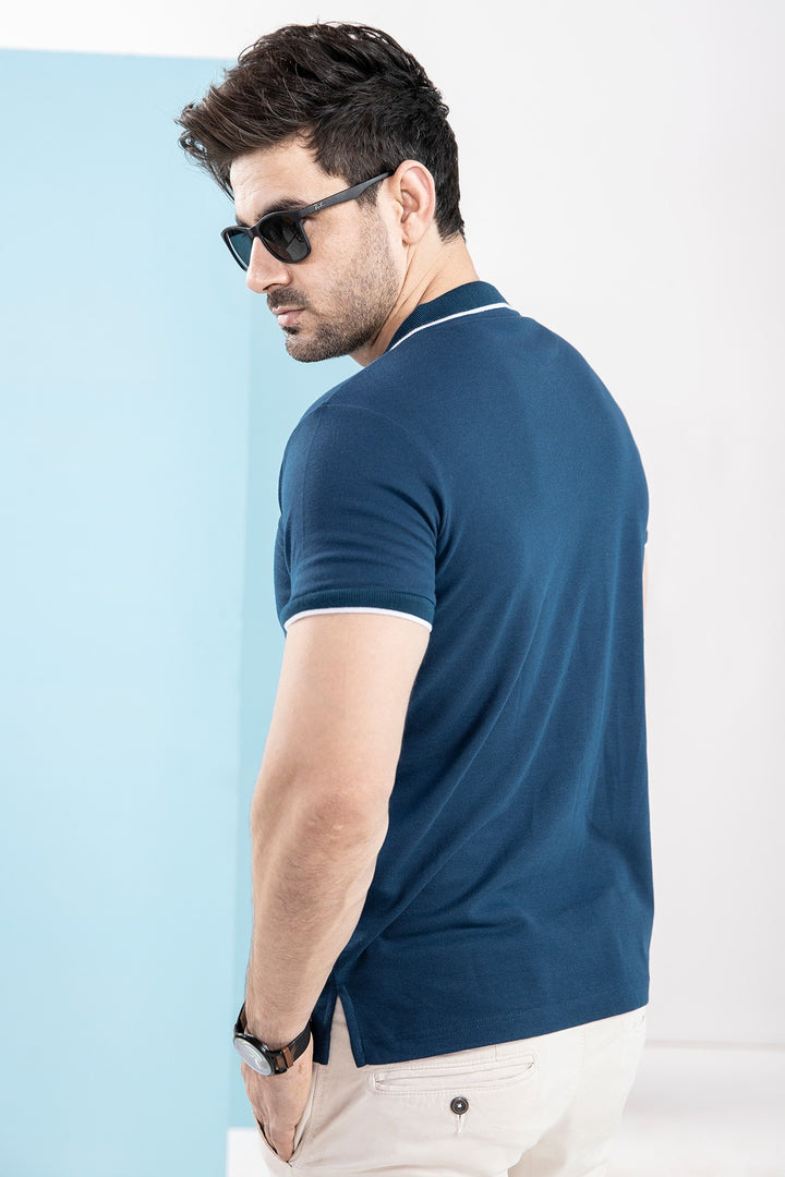 Contrast Placket Polo - S21 - MP0003R