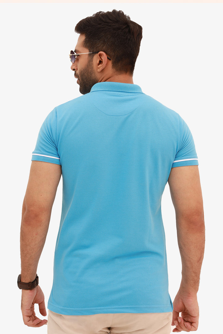Ethereal Blue Polo Shirt - S22 - MP0090R