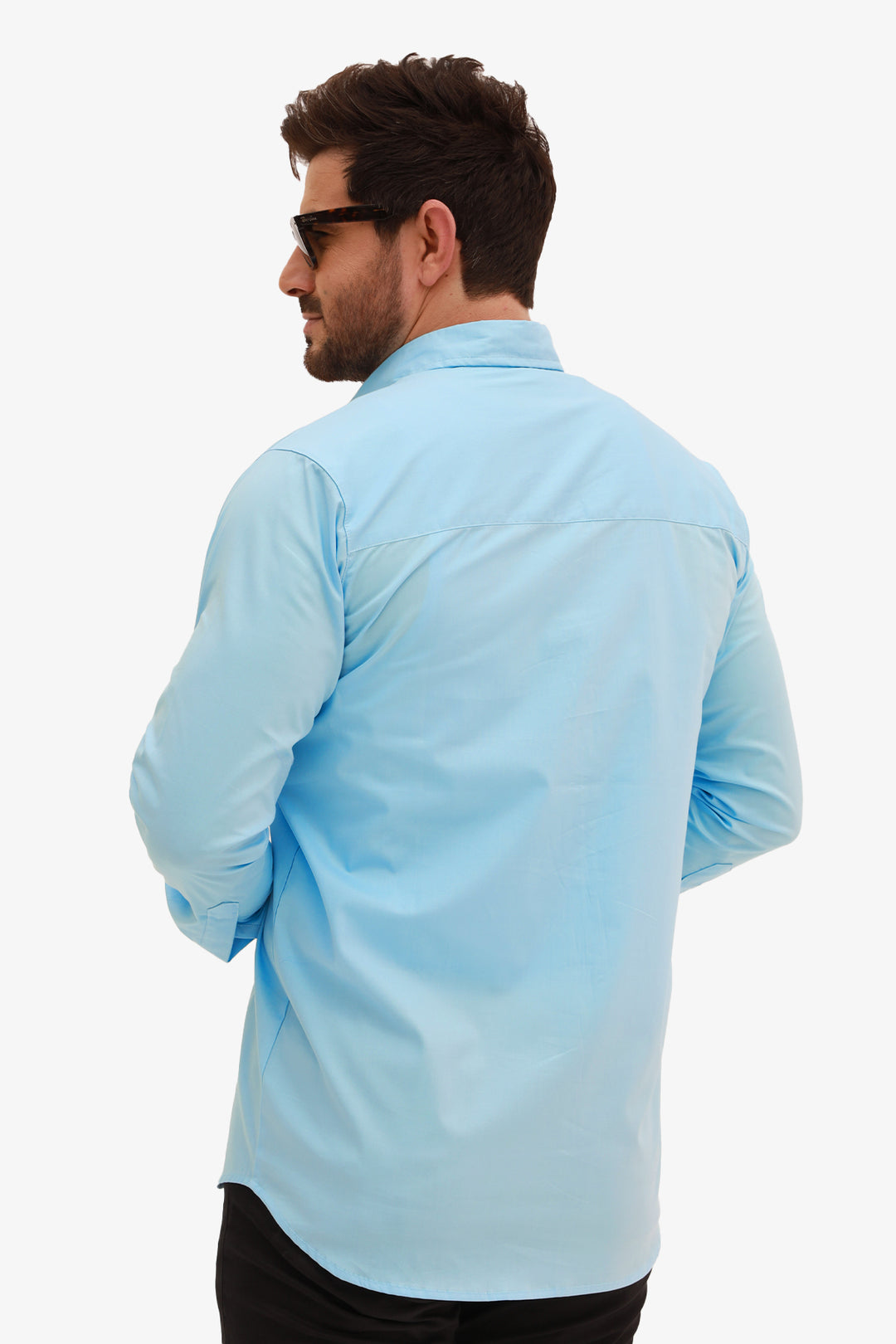 Corydalis Blue Button Down Shirt - S22 - MS0045R
