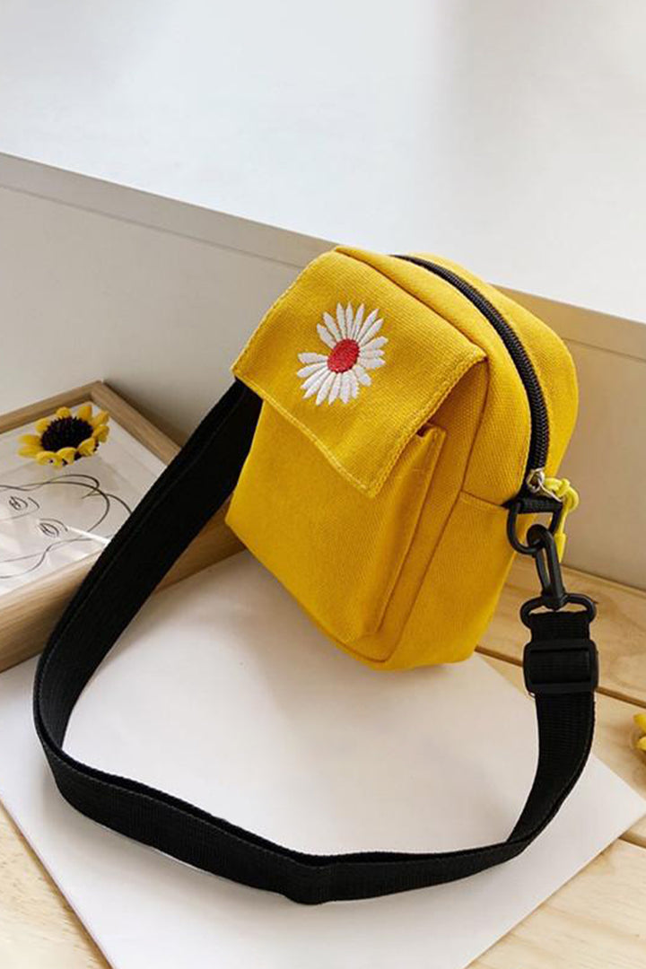 Yellow Mini Canvas bag - A23 - WHB0046