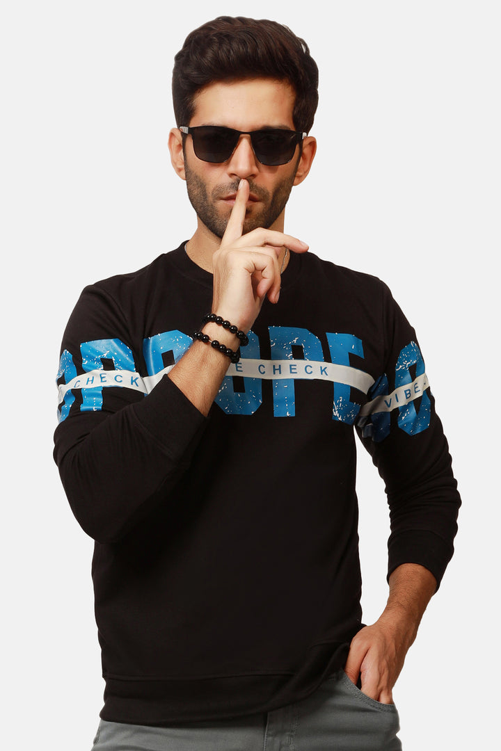 Dope Black Graphic Sweatshirt Online in Pakistan