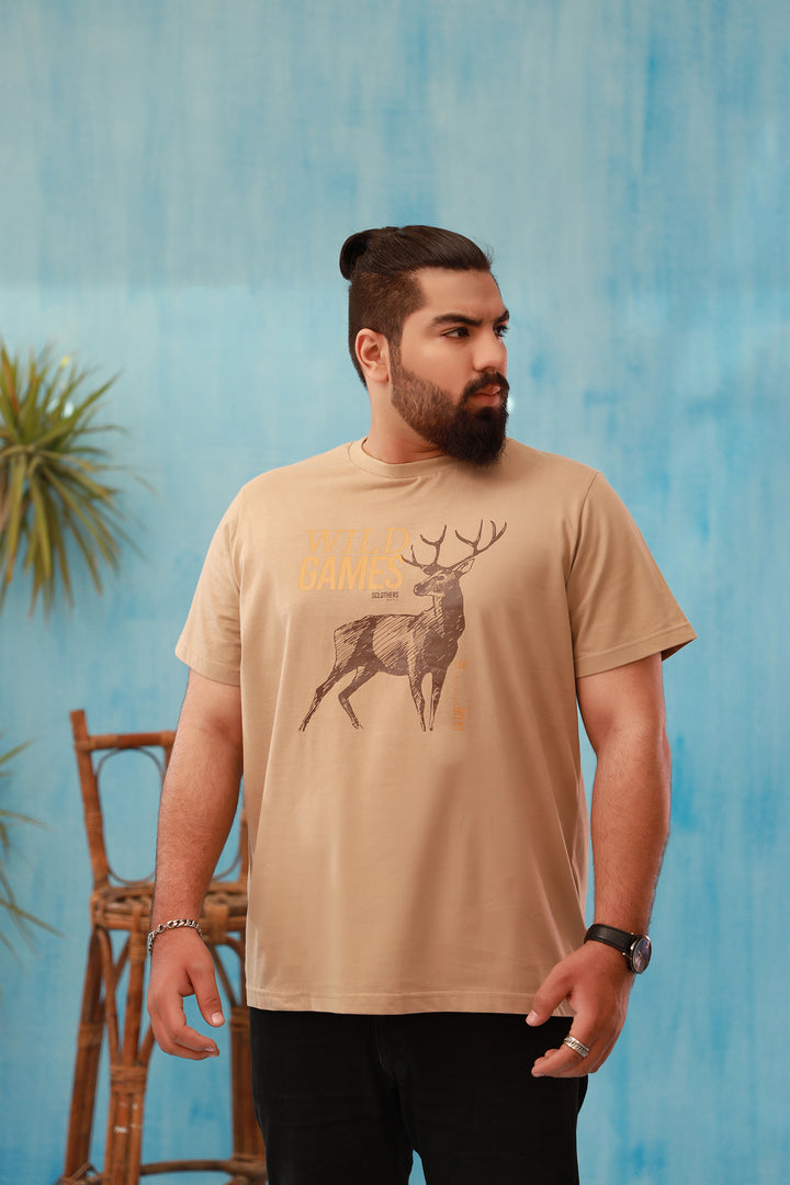 Wild Games T-Shirt ( Plus Size) - P21- MT0112P