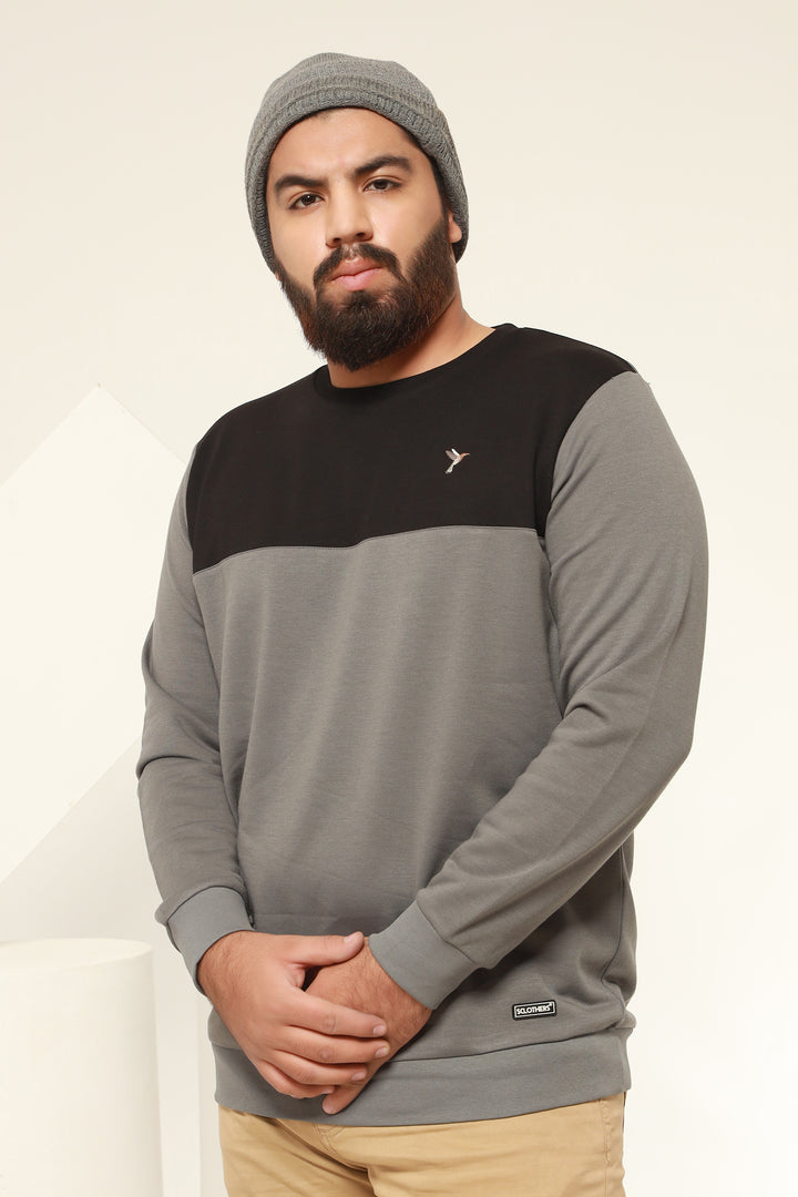 Plus Size Color Block Sweatshirts in Pakistan
