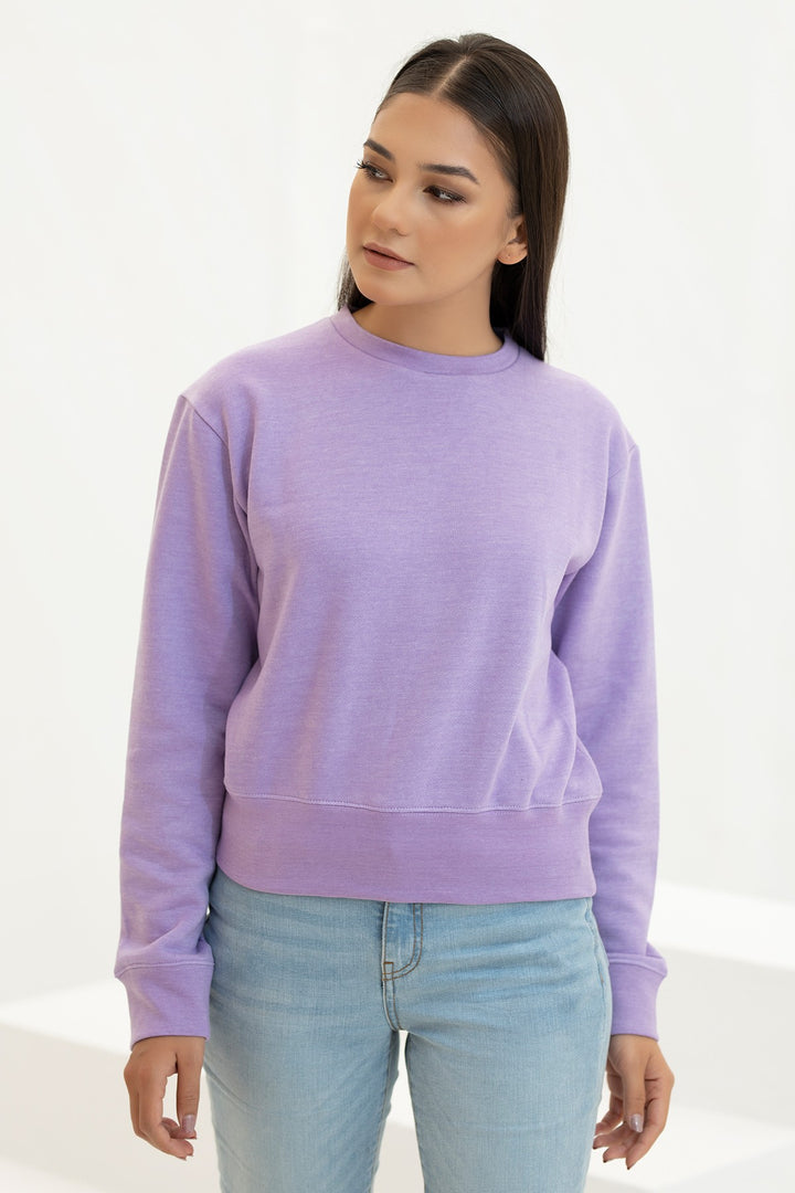 Prism Pink Crop Sweatshirt - W21 - WSW0005