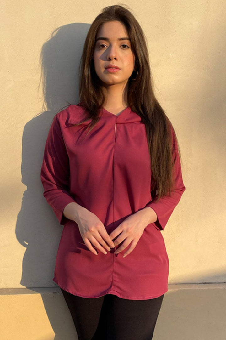 Ambrosia Top (Berry Pink) - P22 - WWT0031