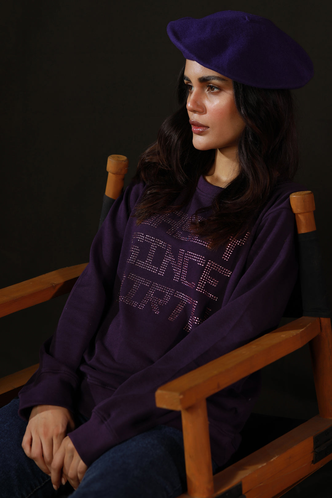 Sassy Purple Sweatshirt 
