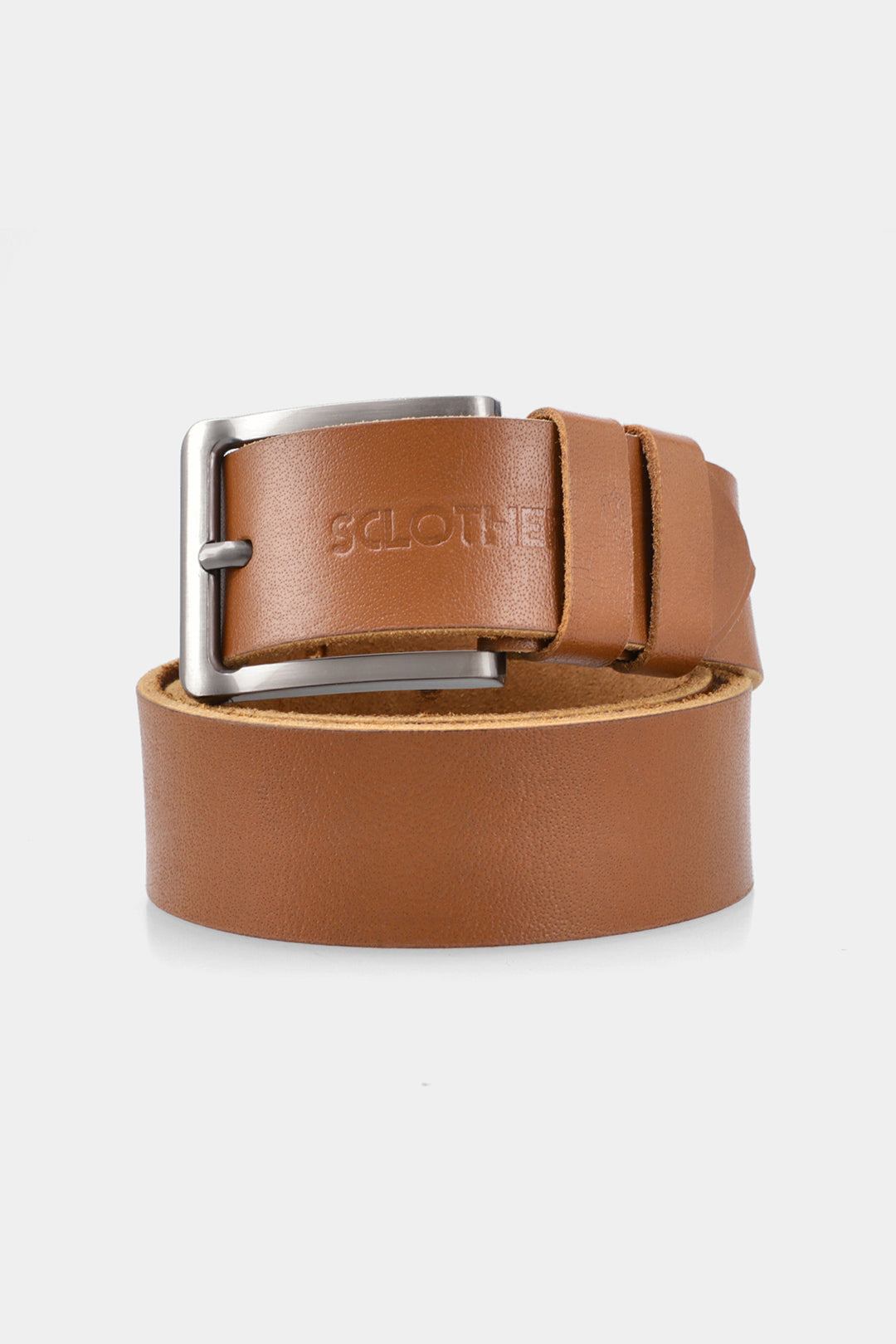 Basic Brown Leather Belt - S22 - MB0010R
