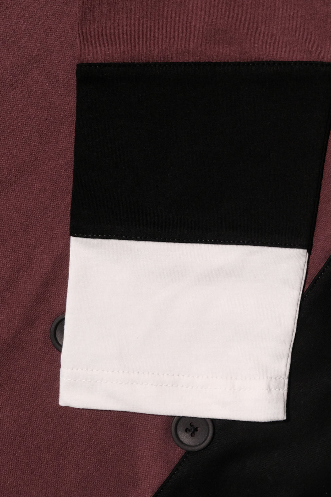 Cut & Sew Long T-Shirt (Plus Size) - P21- WT0015P