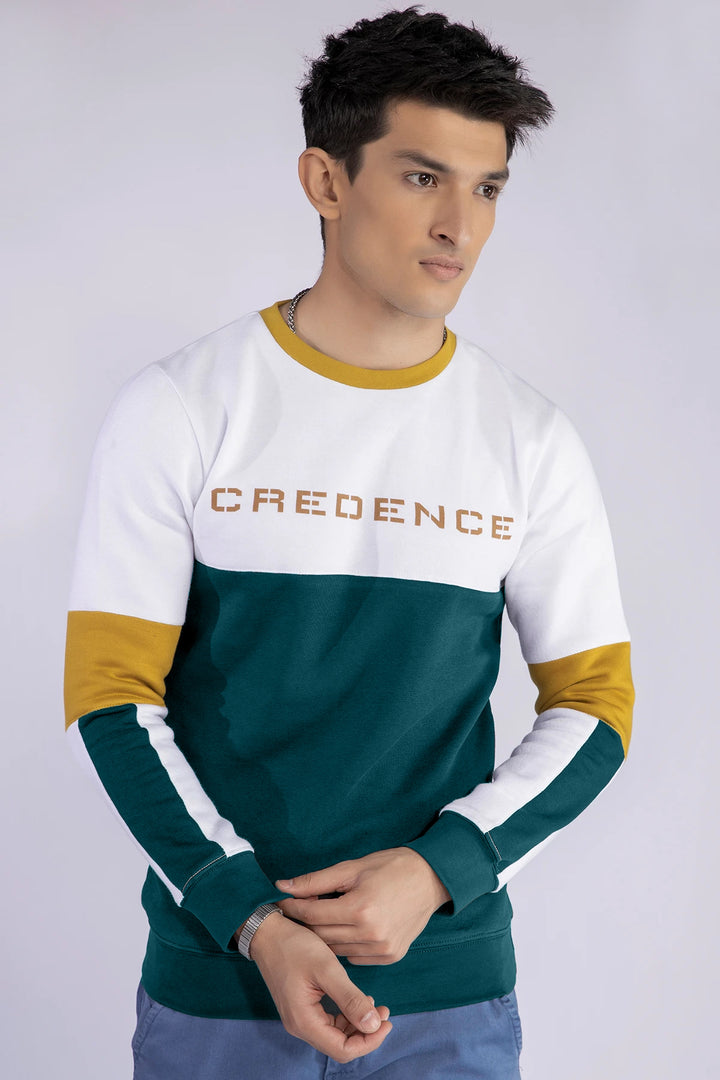 Credence Color Block Sweatshirt - W21 - MSW016R