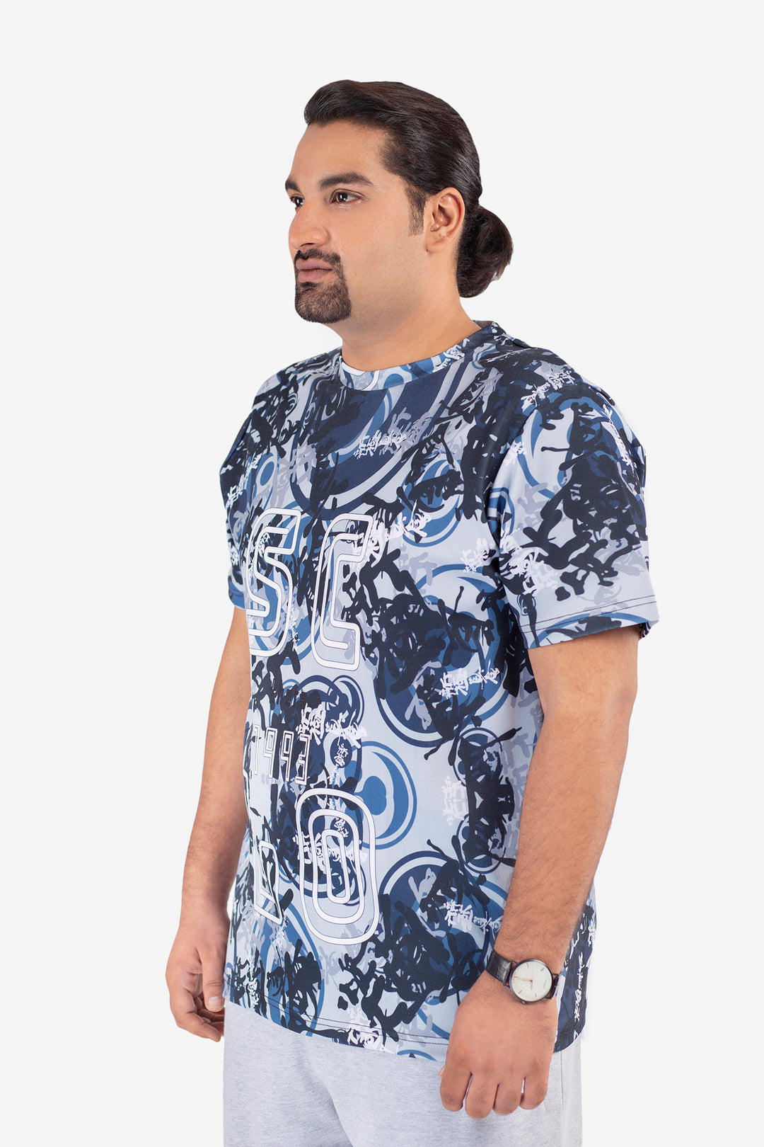 Plus Size Patterned T-Shirts in Pakistan