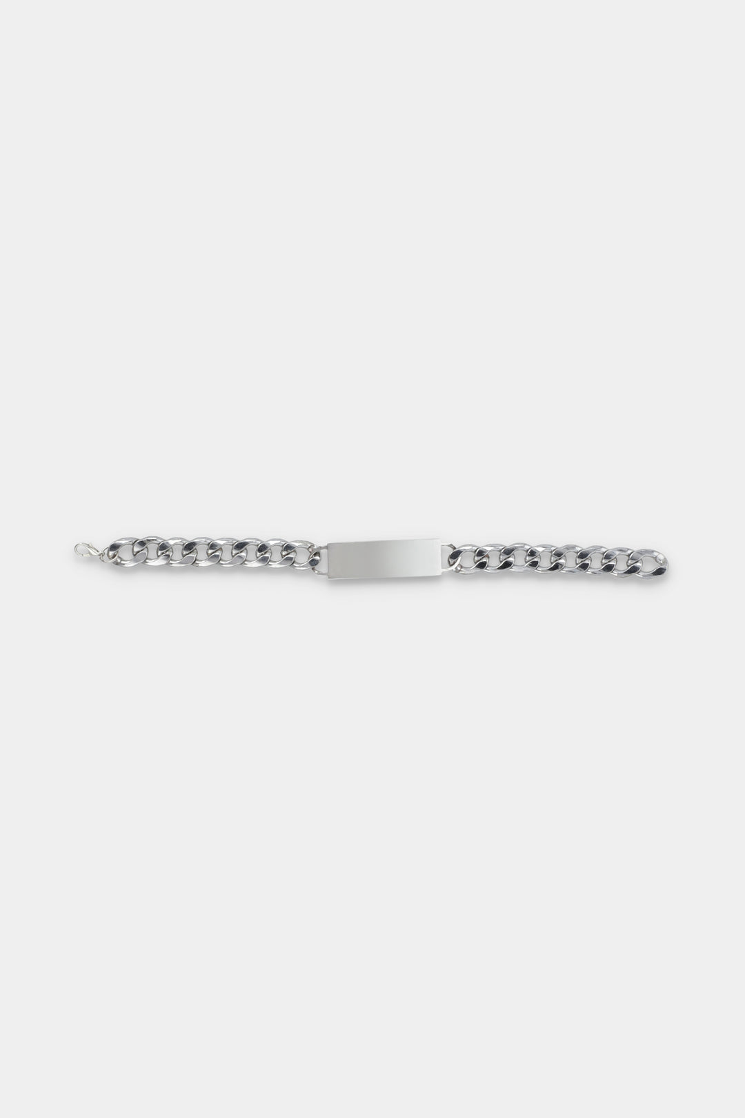 Silver Steel Bracelet - W21 - MJW0014