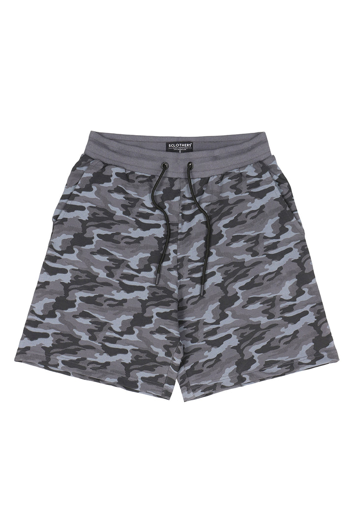 Grey Camo Shorts - S21 - MSH004R