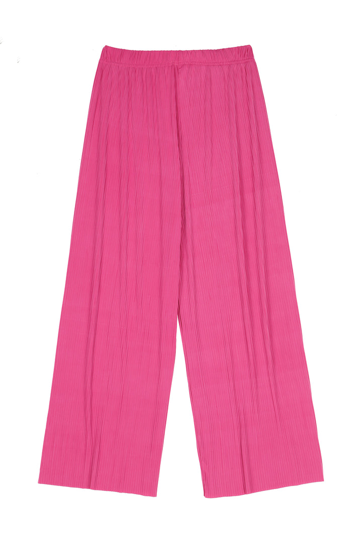 Pink Pleated Palazzo - A21 - WTR0008