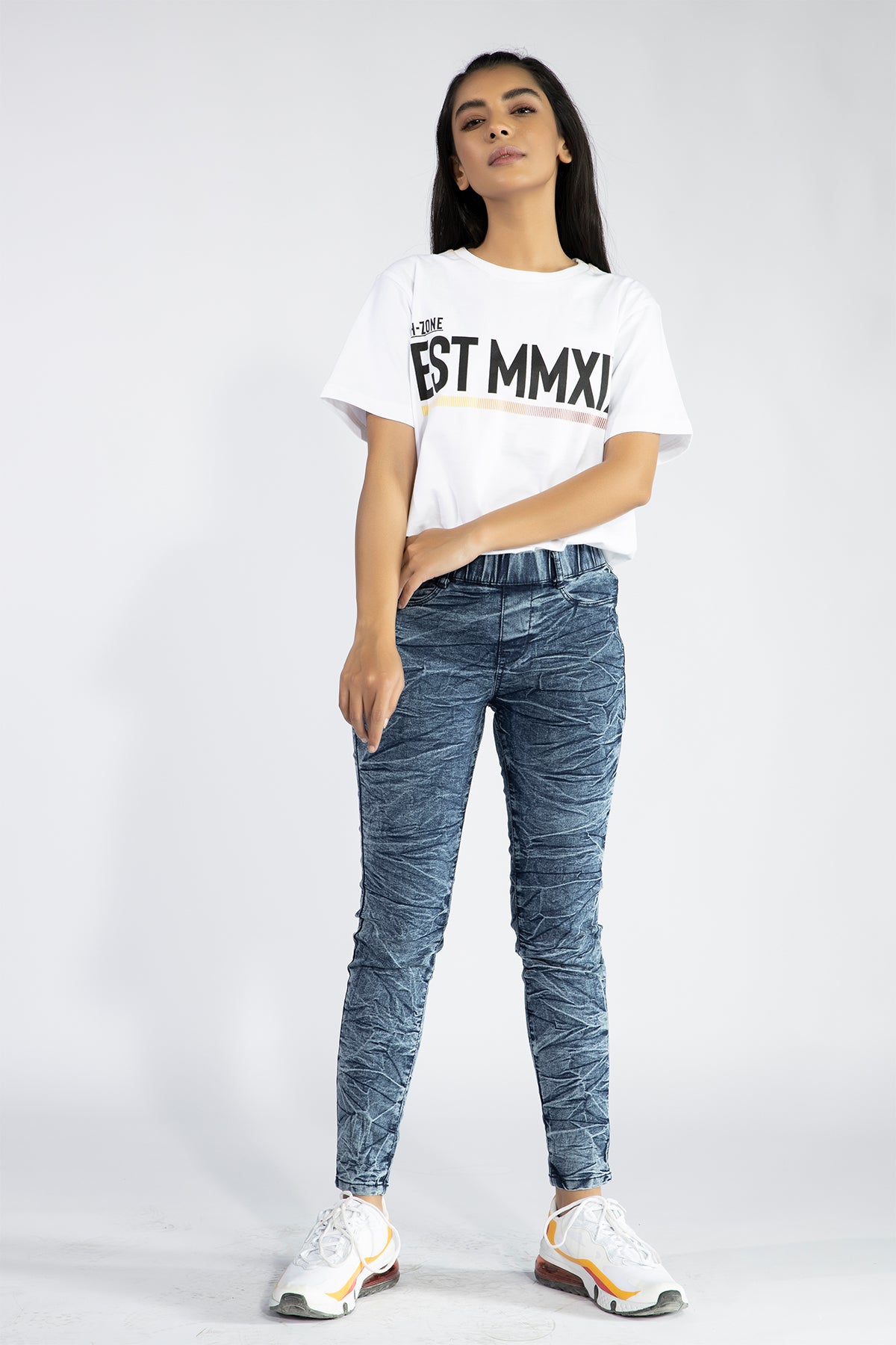Stretchy jeggings online