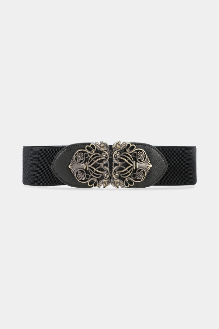 Floral Metal Buckle Belt - W21 - WB00007
